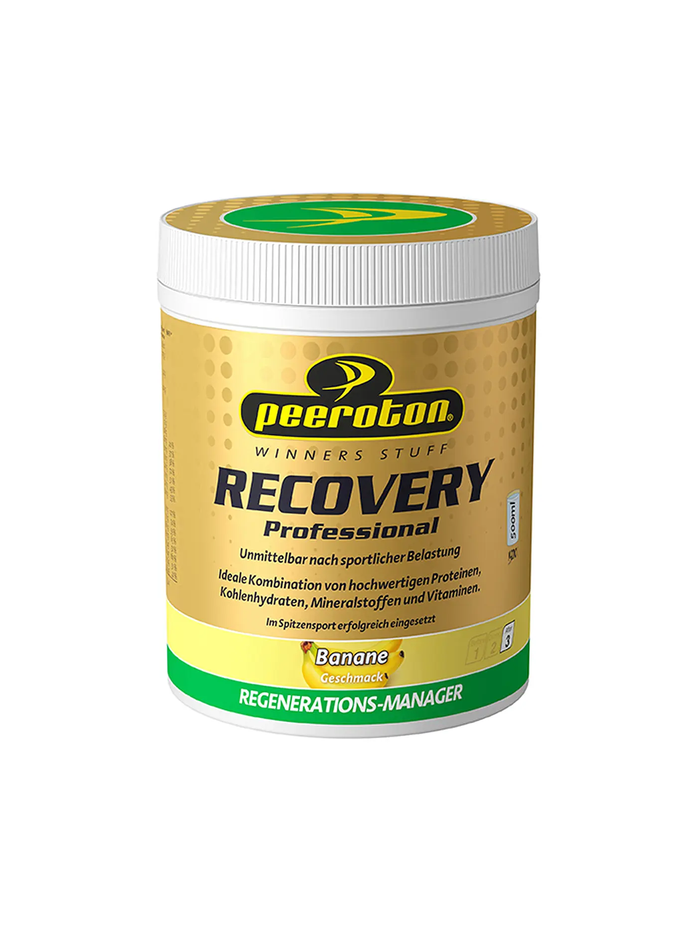 PEEROTON | Recovery Shake Vanille 540g | bunt